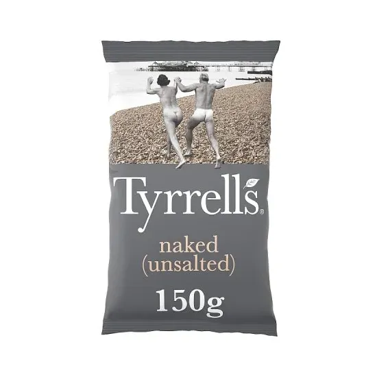 Tyrrells Naked Sharing Crisps