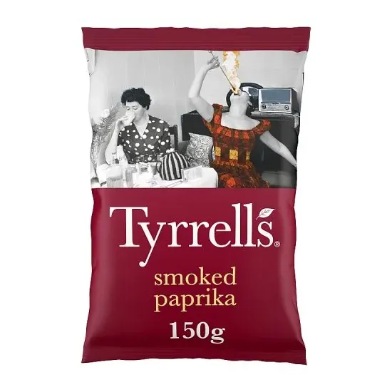 Tyrrells Smoked Paprika Sharing Crisps