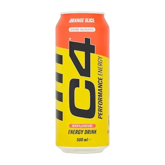 C4 Energy Carbonated Orange Slice 500ml