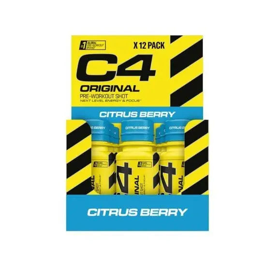 C4 Energy Shot Citrus Berry 60ml