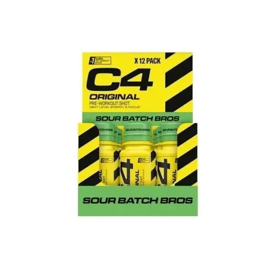 C4 Energy Shot Sour Batch Bros 60ml