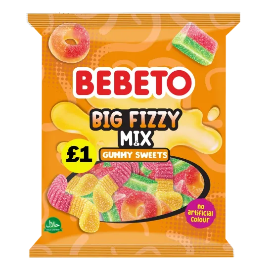 Bebeto Fizzy Mix PMP 150g