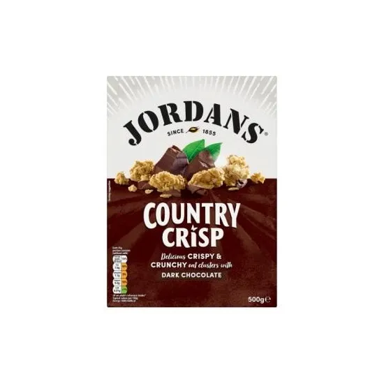 Jordans Country Crisp Dark Chocolate  500g