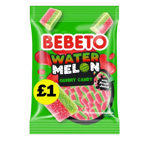 Bebeto Fizzy Watermelon PMP 150g