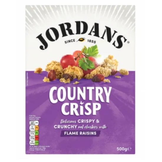Jordans Country Crisp Raisin  500g