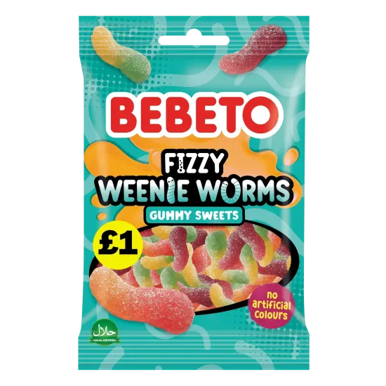 Bebeto Weenie Worms PMP 150g