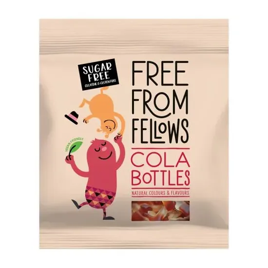 Free From Fellows Cola Bottles 10x100g