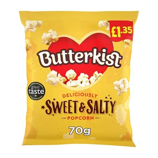 Butterkist Sweet & Salty Popcorn PMP 70g