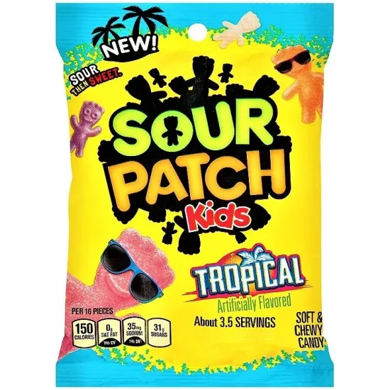 Sour Patch Kids Tropical PMP 105g