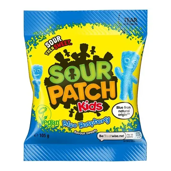 Sour Patch Kids Blue Raspberry 105g