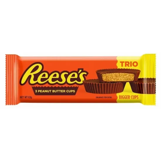 Reese's Peanut Butter Cups Trio 63g