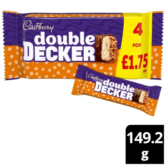 Cadbury Double Decker 4 Pack PMP 149.2g