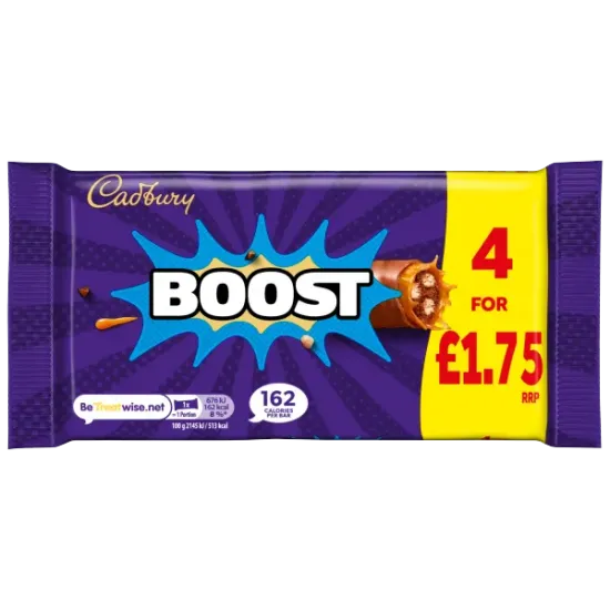 Cadbury Boost 4 Pack PMP 126g