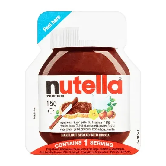 Nutella Spread Portion Pack 15g
