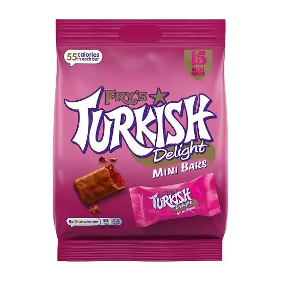Fry's Turkish Delight Mini Bars 225g