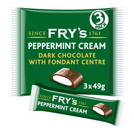 Fry's Peppermint Cream 3pk 147g