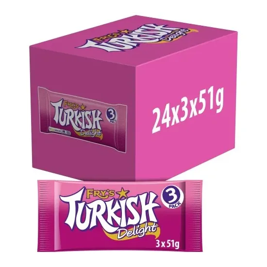 Fry's Turkish Delight 3pk 153g