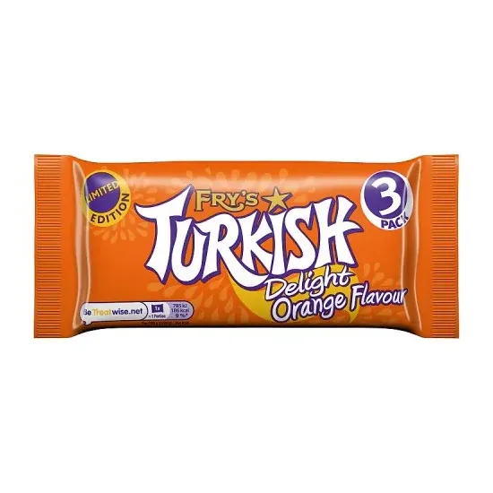 Fry's Turkish Delight Orange 3pk 153g