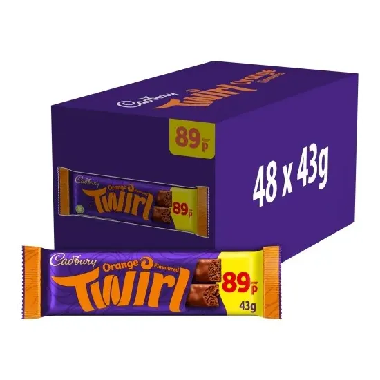 Cadbury Twirl Orange PMP 43g