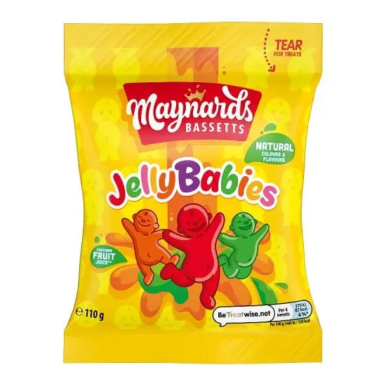 Maynards Bassetts Jelly Babies 110g