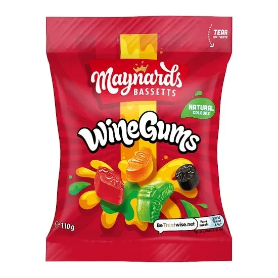 Maynards Bassetts Wine Gums 110g