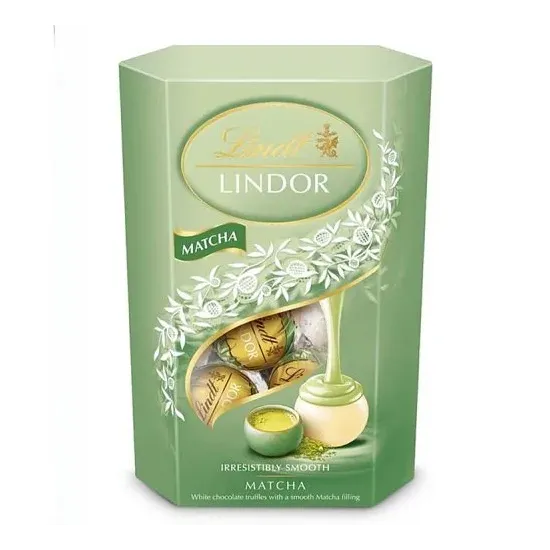 Lindt Lindor Matcha White Cornet 200g
