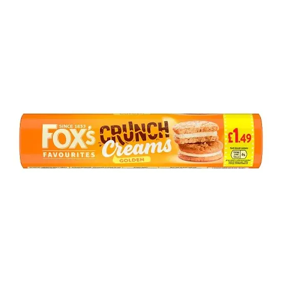 Foxs Crunch Creams Golden PMP 200g