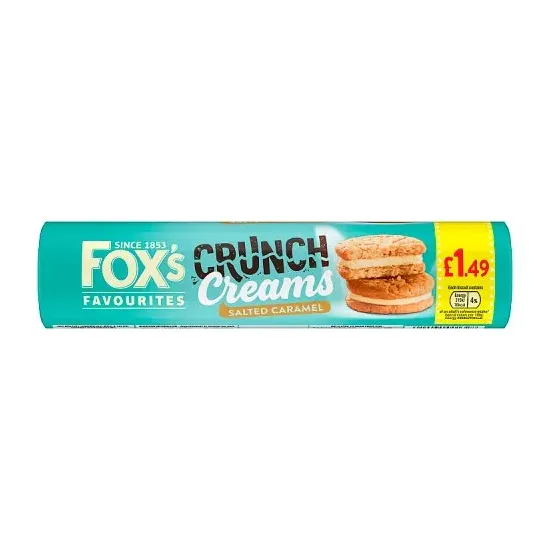 Foxs Crunch Creams Salted Caramel PMP 200g