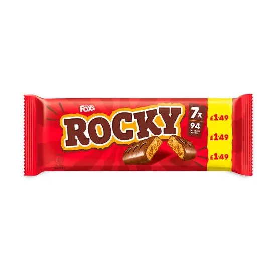 Foxs Rocky Chocolate 7pk PMP 136.5g
