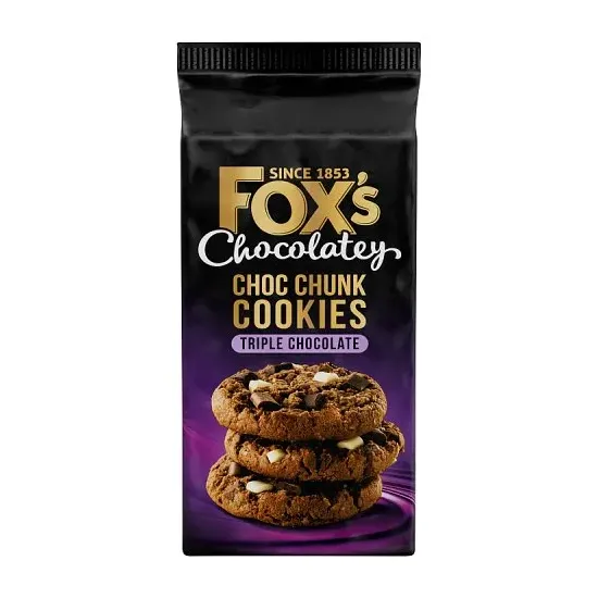 Foxs Triple Chocolate Cookies 180g