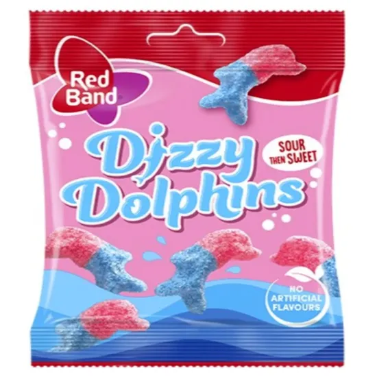 Red Band Dizzy Dolphins Bag 100g