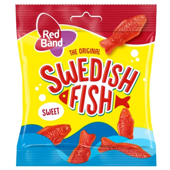 Red Band Swedish Fish Bag 100g