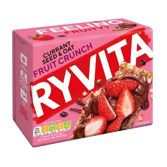 Ryvita Crispbread Fruit Crunch 125g