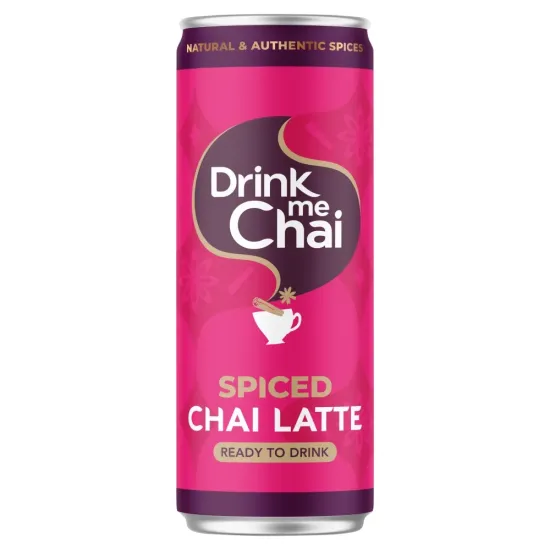 Drink Me Chai Spiced Chai Ready To Drink Can 250ml