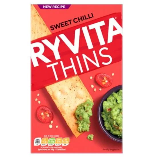 Ryvita Thins Sweet Chilli 125g