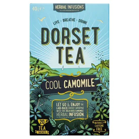 Dorset Tea Cool Camomile Teabags 20s
