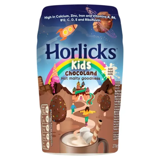 Horlicks Kids Chocoland Hot Malt Drink 270g