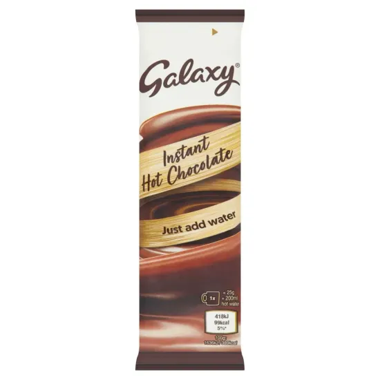 Galaxy Instant Hot Chocolate Sticks 25g