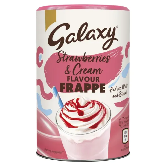 Galaxy Strawberry & Cream Frappe Powder 280g