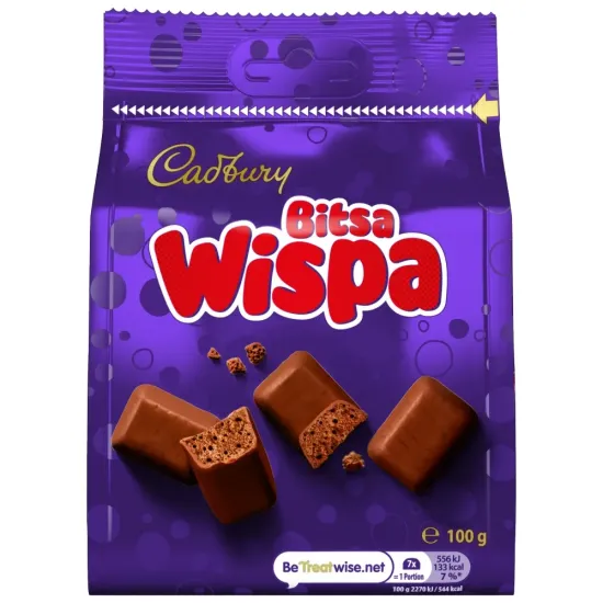 Cadburys Bitsa Wispa 100g