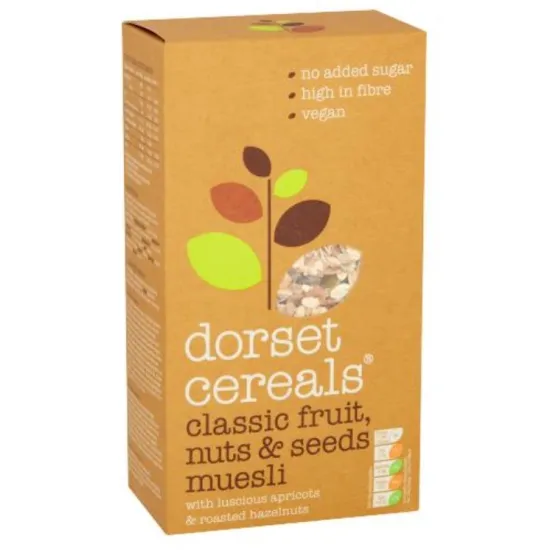 Dorset Classic Fruit, Roast Nut & Seeds Muesli 500g