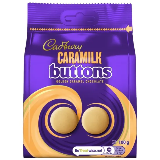 Cadburys Caramilk Buttons 100g