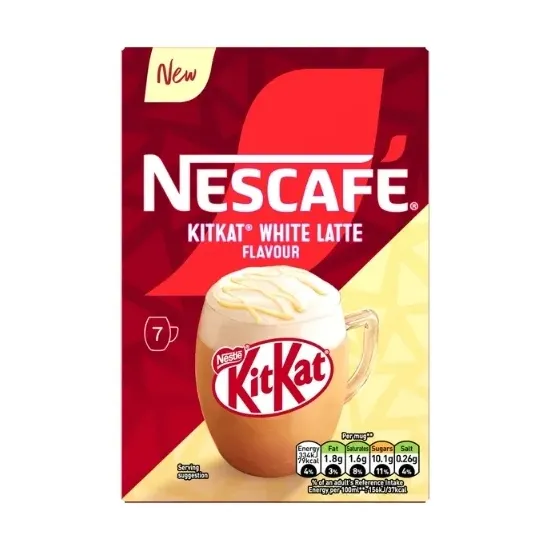 Nescafe Kit Kat White Latte Sachets 7x20g