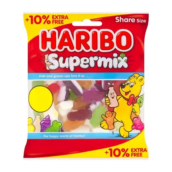 Haribo Supermix PMP (10% Extra Free) 154g