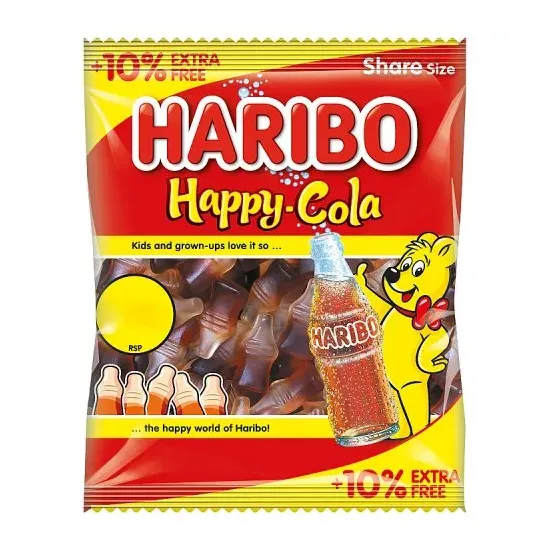 Haribo Happy Cola PMP (10% Extra Free) 154g
