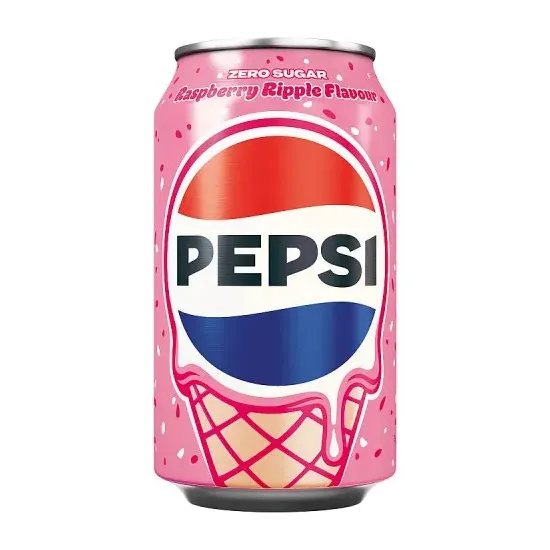 Pepsi Raspberry Ripple Can 330ml
