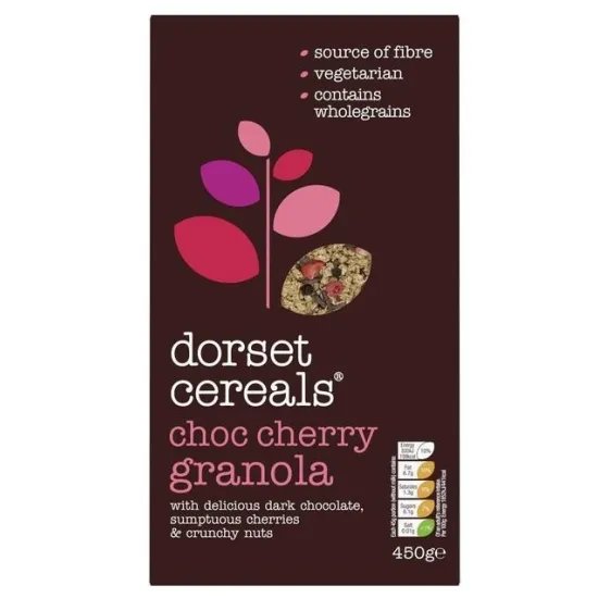 Dorset Chocolate & Cherry Granola 500g