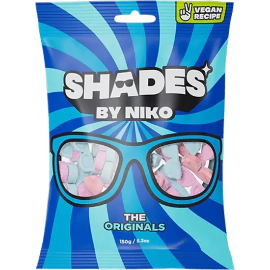 Shades by Niko The Originals Sweets 150g