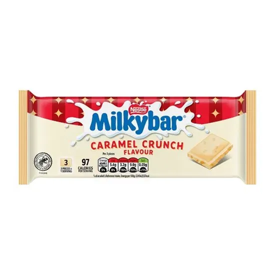 Milkybar Caramel Christmas Block 90g