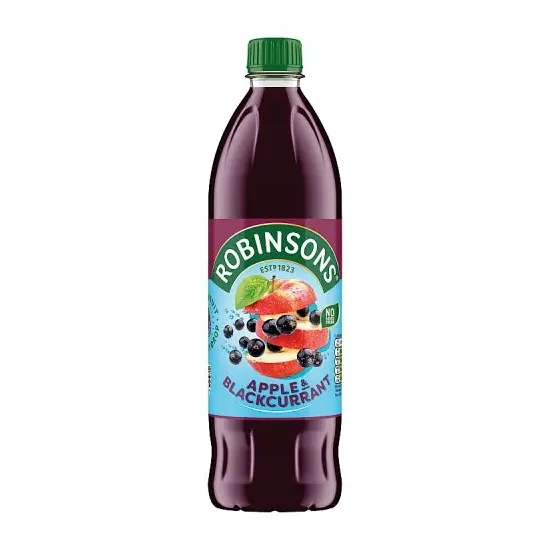 Robinsons Fruit Squash Apple and Blackcurrant No Added Sugar 1L